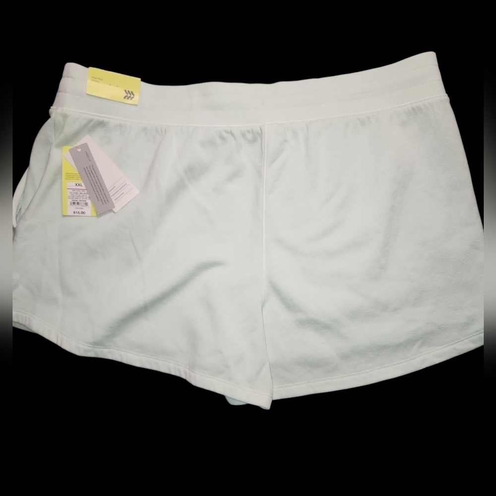 Women's Wild Fable White and All In Motion Mint Shorts Size XLL NWT - Picture 5 of 6